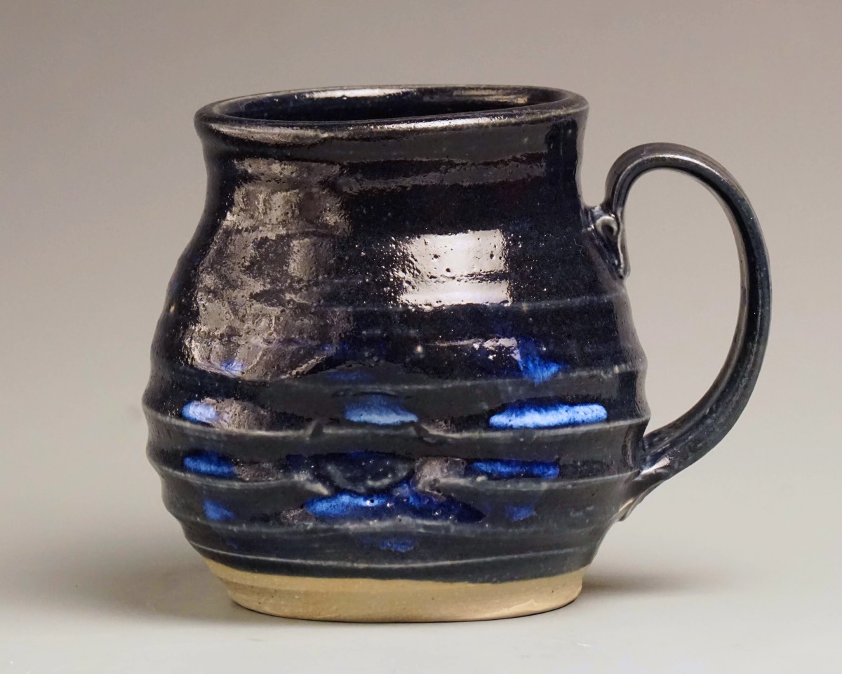 Large Blue Mug