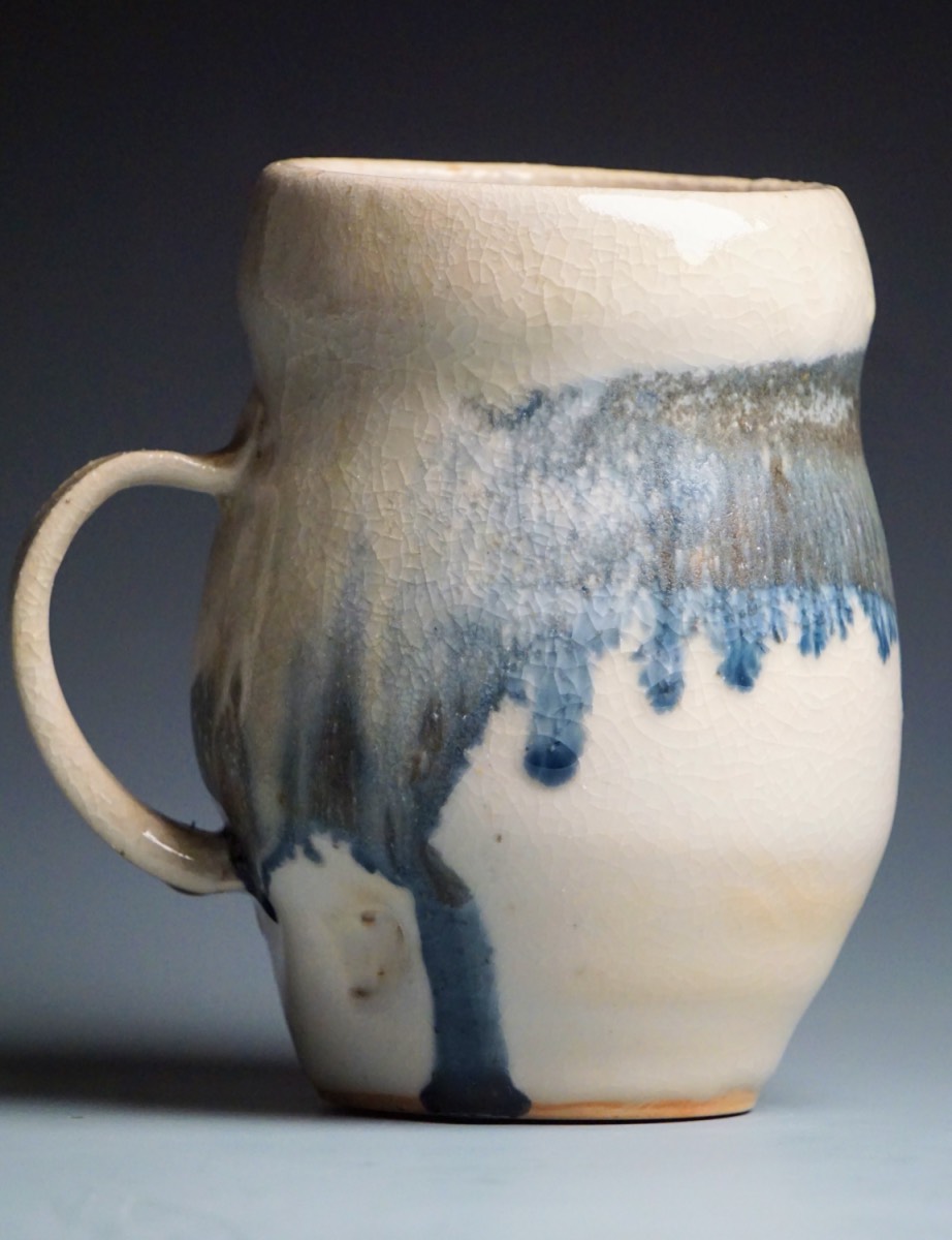 Blue Drip Mug